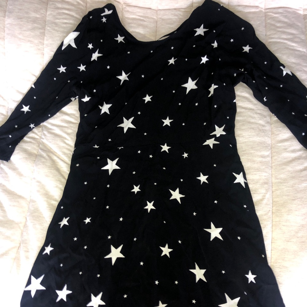 Black Dress with Stars